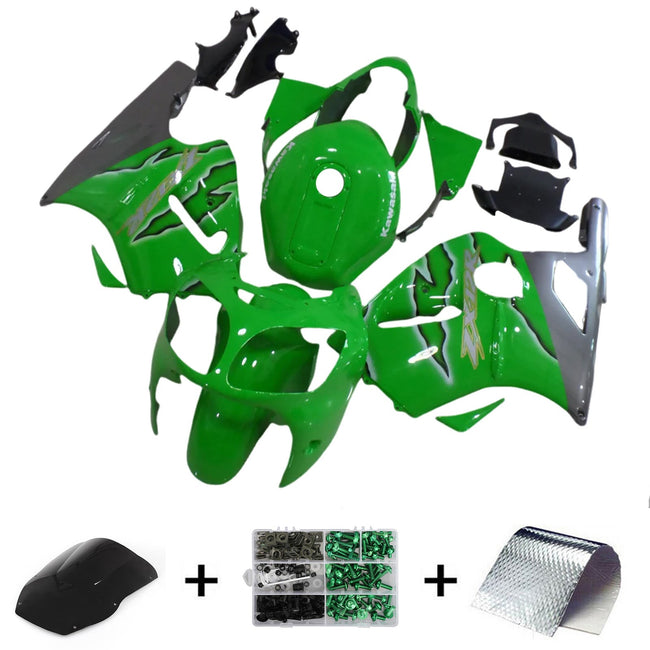 2000-2001 Kawasaki ZX12R Injection Fairing Kit Bodywork Plastic ABS