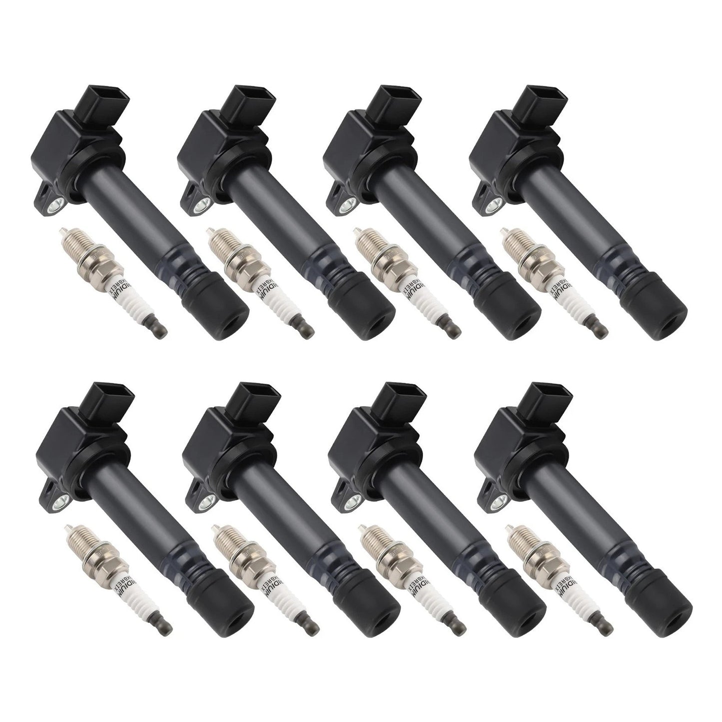 8X Ignition Coil & Spark Plug UF574 For Volvo XC90 4.4L V8 2005-2010