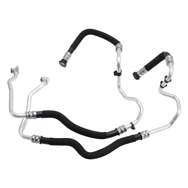 Engine Oil Cooler Line 17227589509 17227589510 For BMW 550i 550i GT 550i 650i