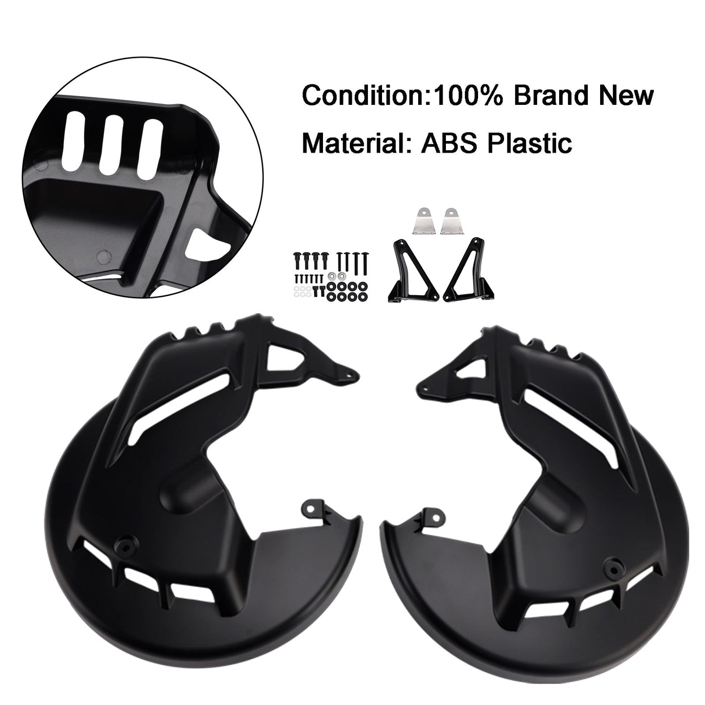2001-2014 For Honda Goldwing GL1800 Front Brake Disc Rotor Covers