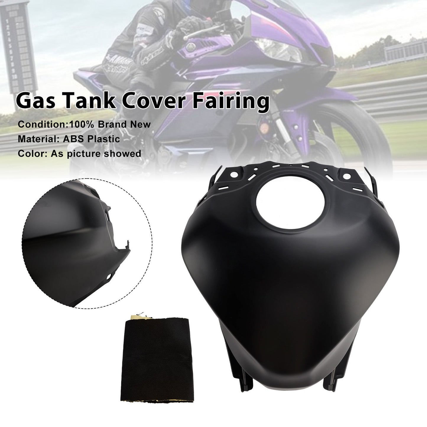 Gas Tank Cover Fairing Protector For Yamaha YZF-R3 R25 2025-2026