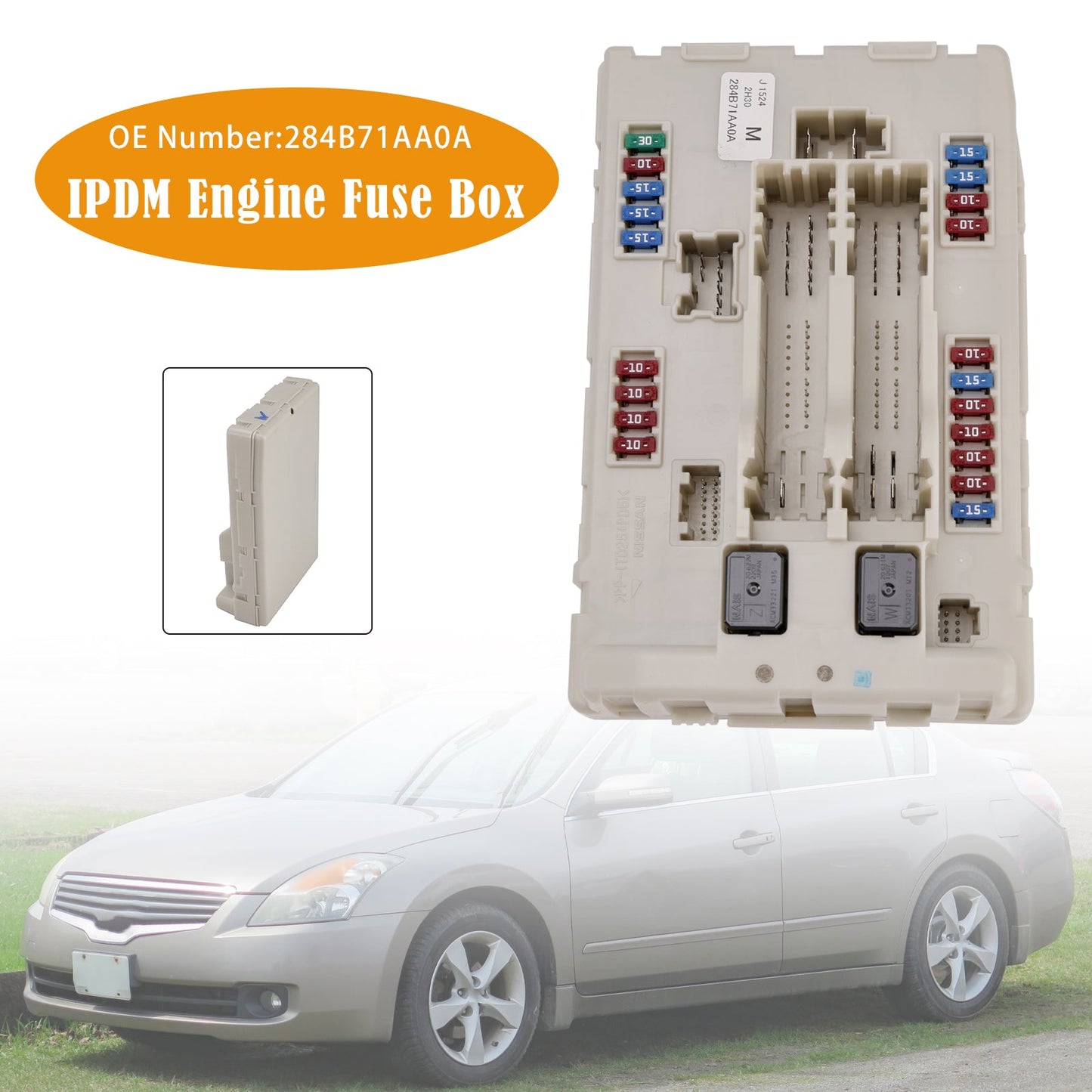 2007-2011 Nissan Altima 2.5L 3.5L IPDM Engine Fuse Box 284B71AA0A 284B71AA1A