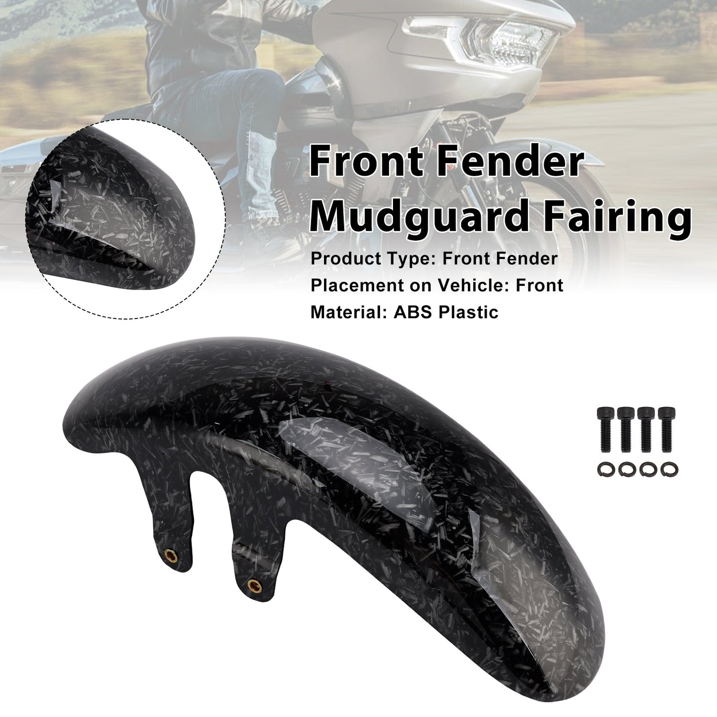 2023-2025 Touring CVO Road Glide / Street Glide Front Fender Mudguard Fairing
