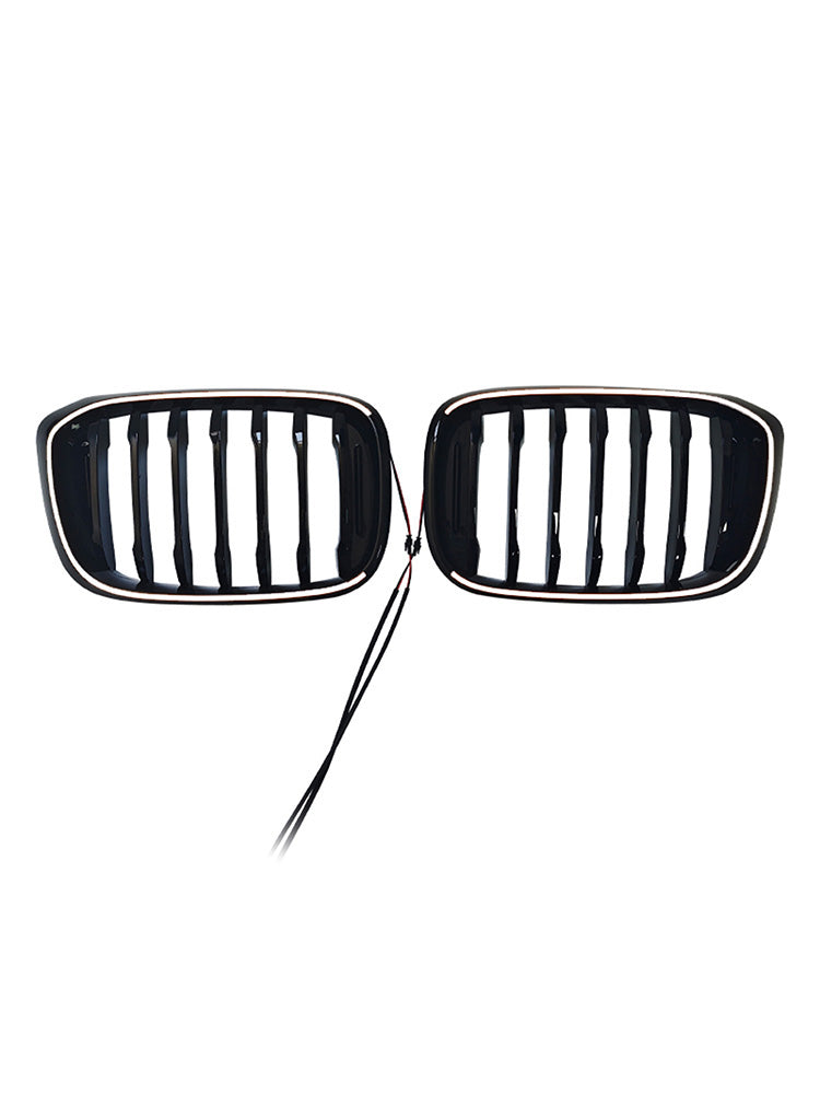 2018-2021 For BMW X3 X3M G01 G08 Pre-Facelift Gloss Black Front Kidney Mesh Grille Grill 51138469959