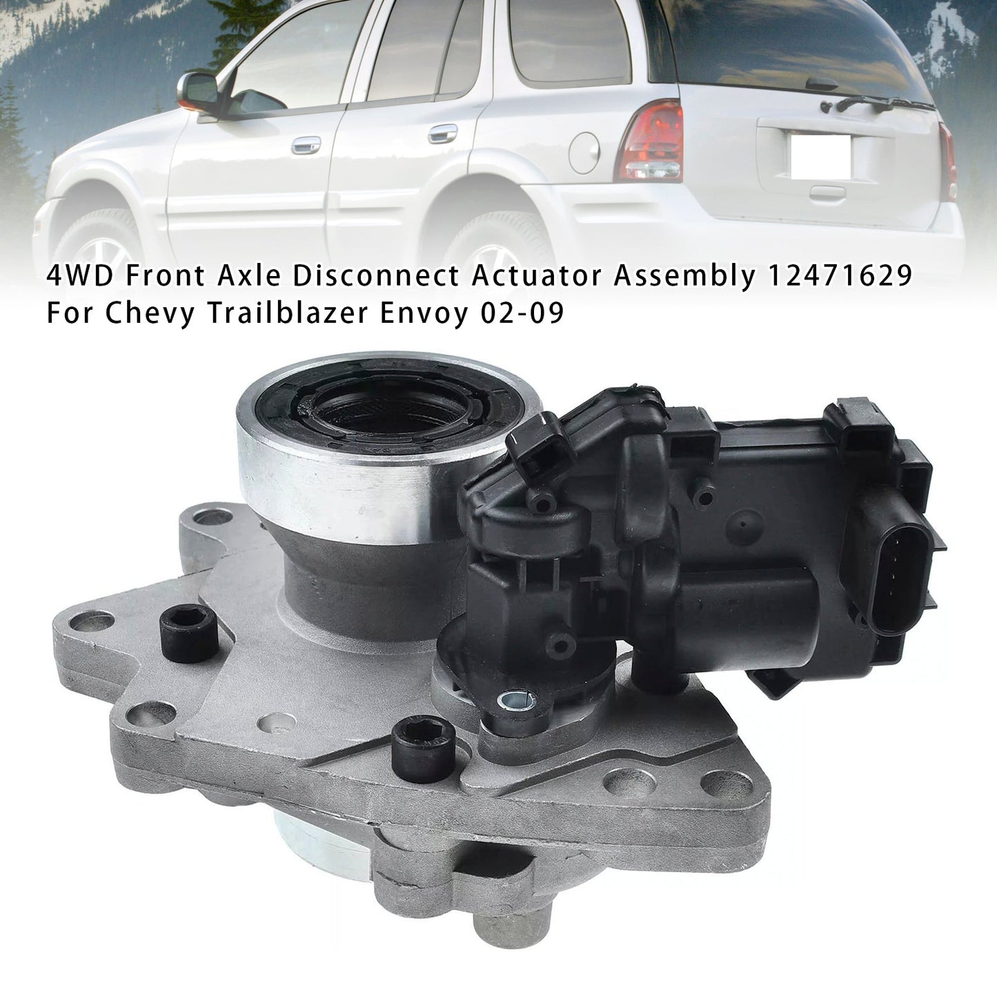 2002-2004 Bravada 4WD Front Axle Disconnect Actuator Assembly 12471629