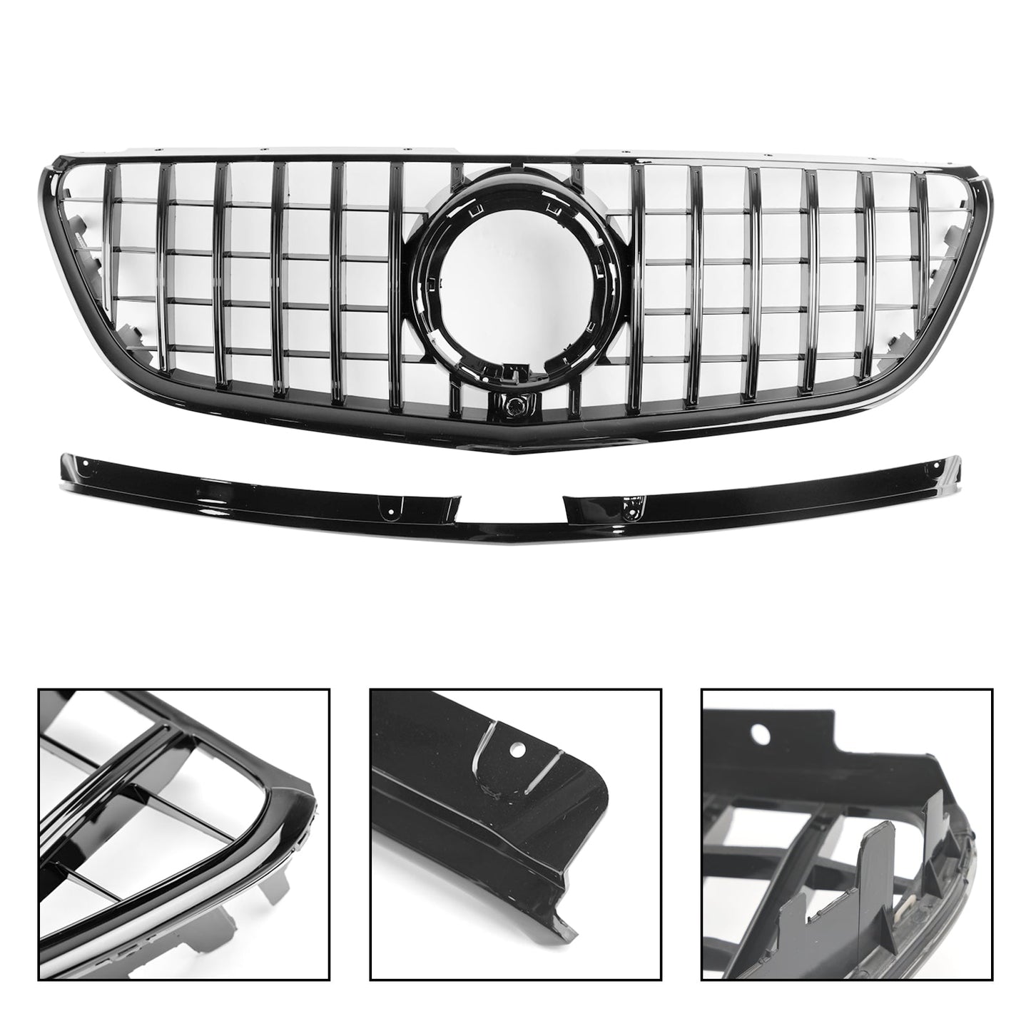 2020-2023 Facelift Mercedes benz vito W447 Black Front Grille Grill