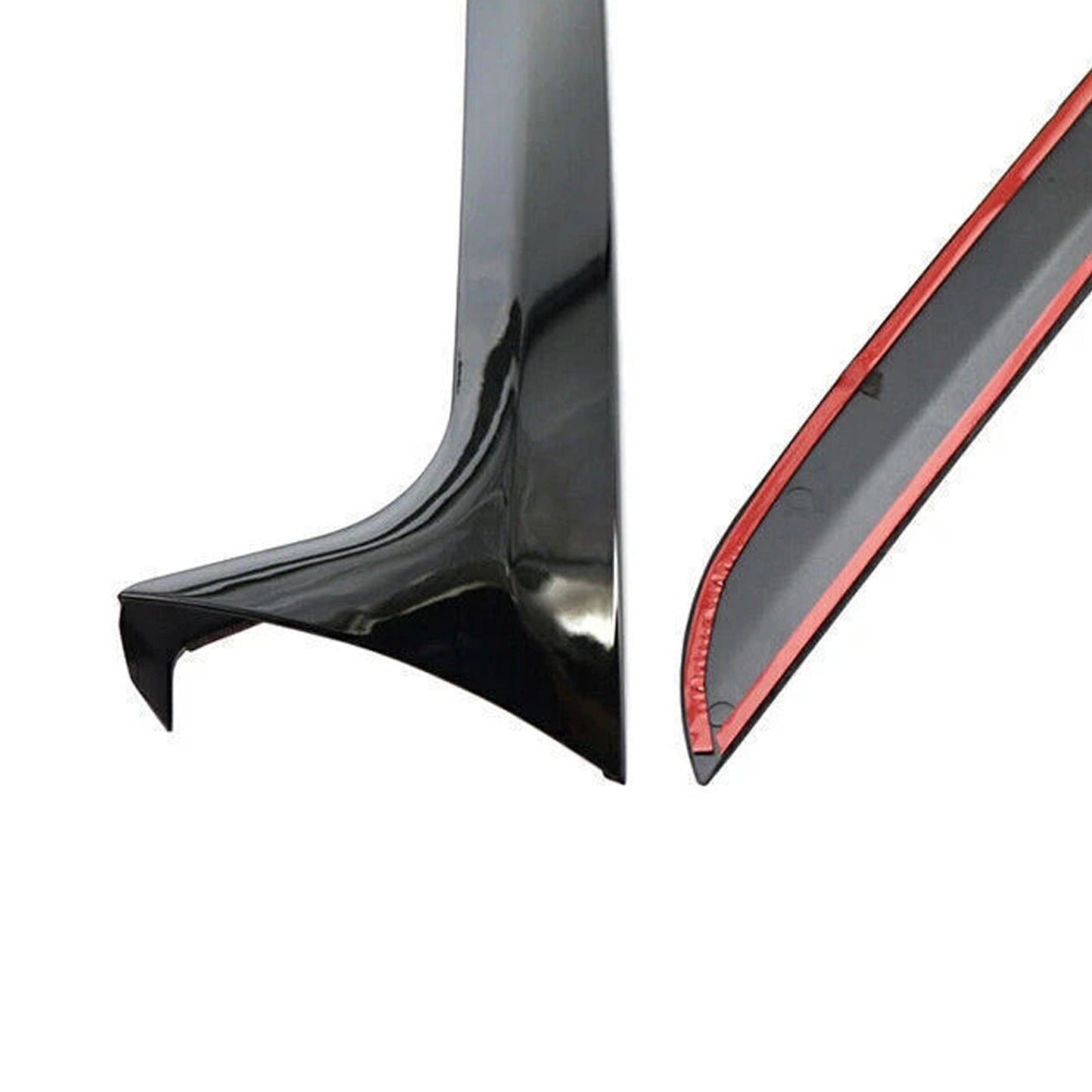 2012-2018 Audi A6 C7 Allroad Avant Gloss Black Pair Rear Window Side Wing Spoiler
