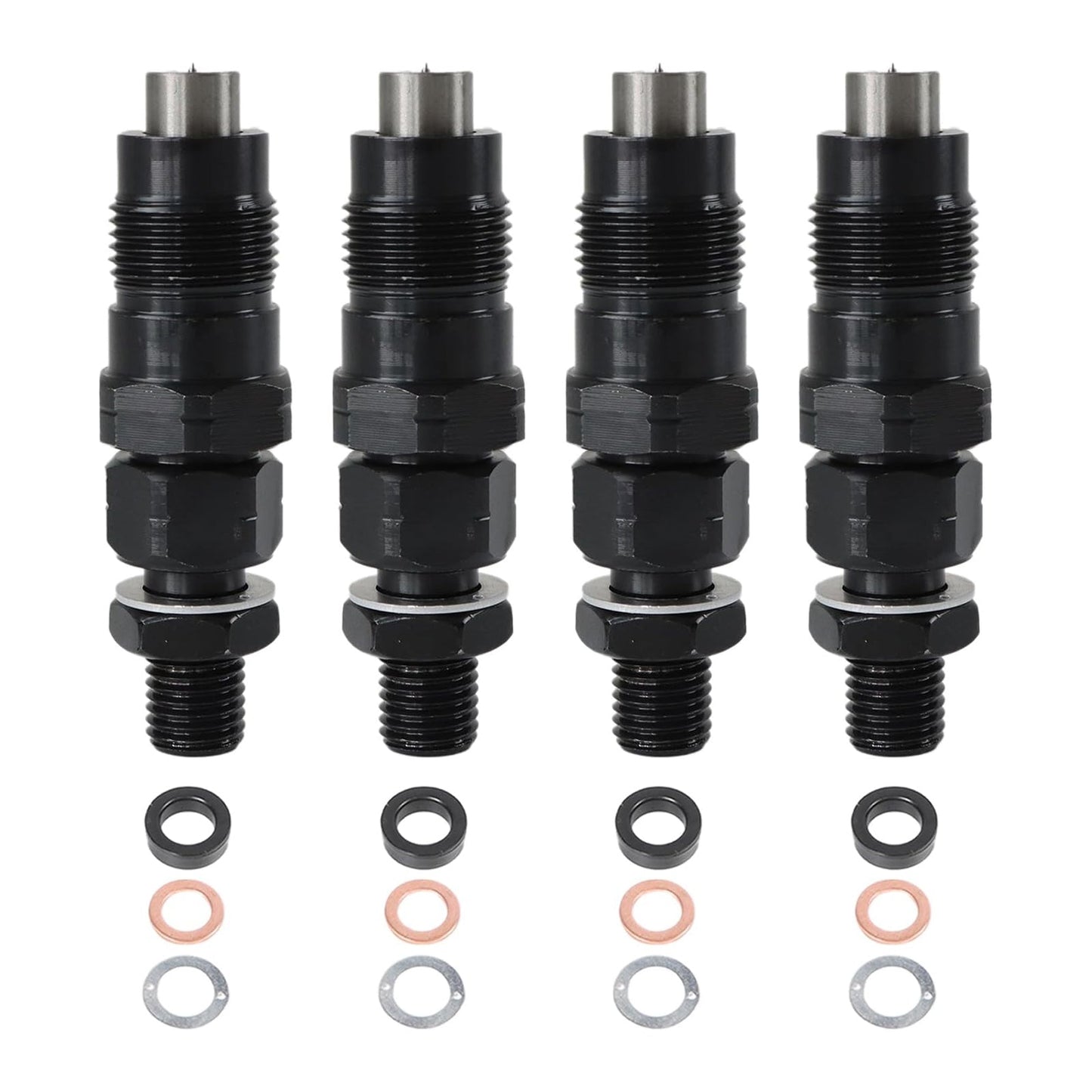 4Pcs Fuel Injector For Toyota 3L Hilux Hiace 2.8L Engine 23600-59105