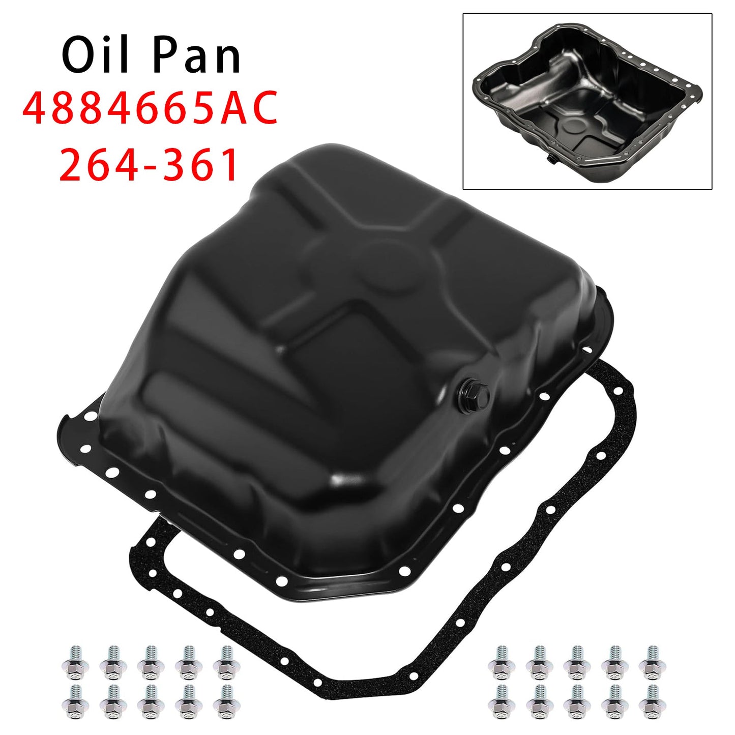 2007-2010 For Chrysler Sebring L4 2.4L Engine Oil Pan 311-50468