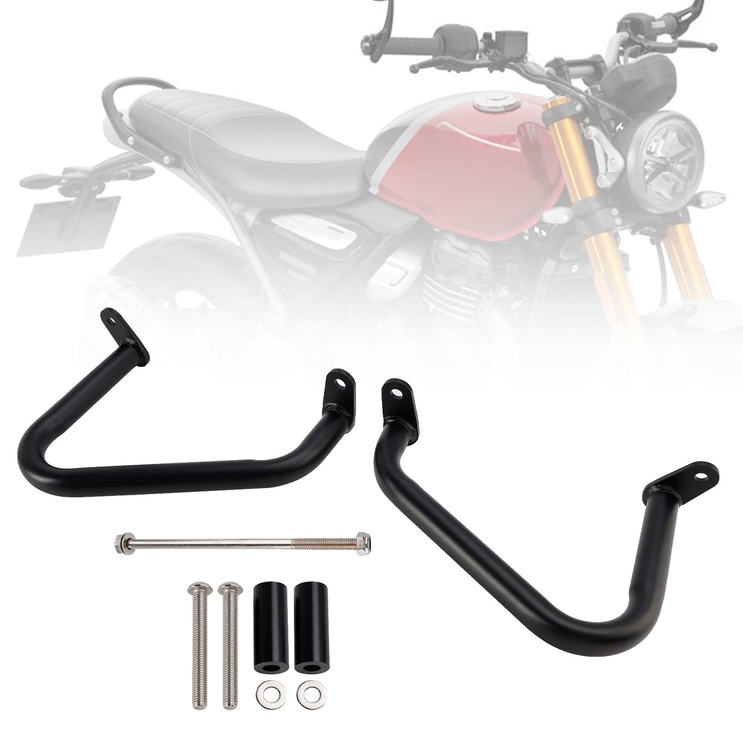 Engine Guard Frame Anti-Crash Bumper Protector For Speed Scrambler 400X 24-25