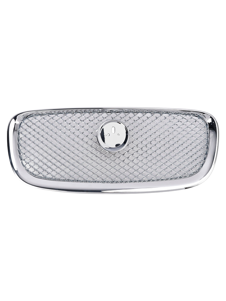 2012-2015 Jaguar XF XF-R Style Front Bumper Grill Grille Chrome