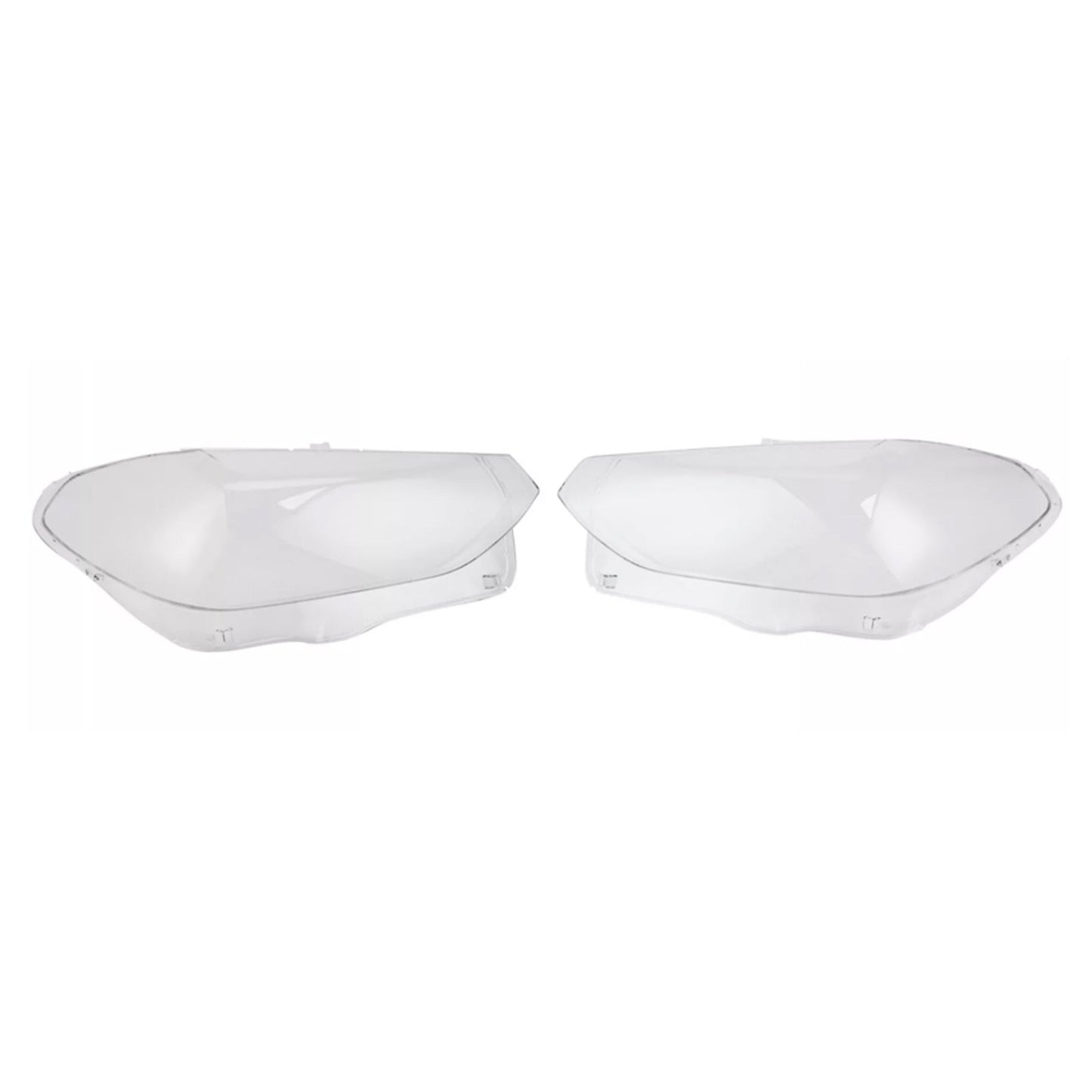 2018-2021 BMW X3 X4 G01 G02 G08 2PCS Front Headlight Glass Clear Cover