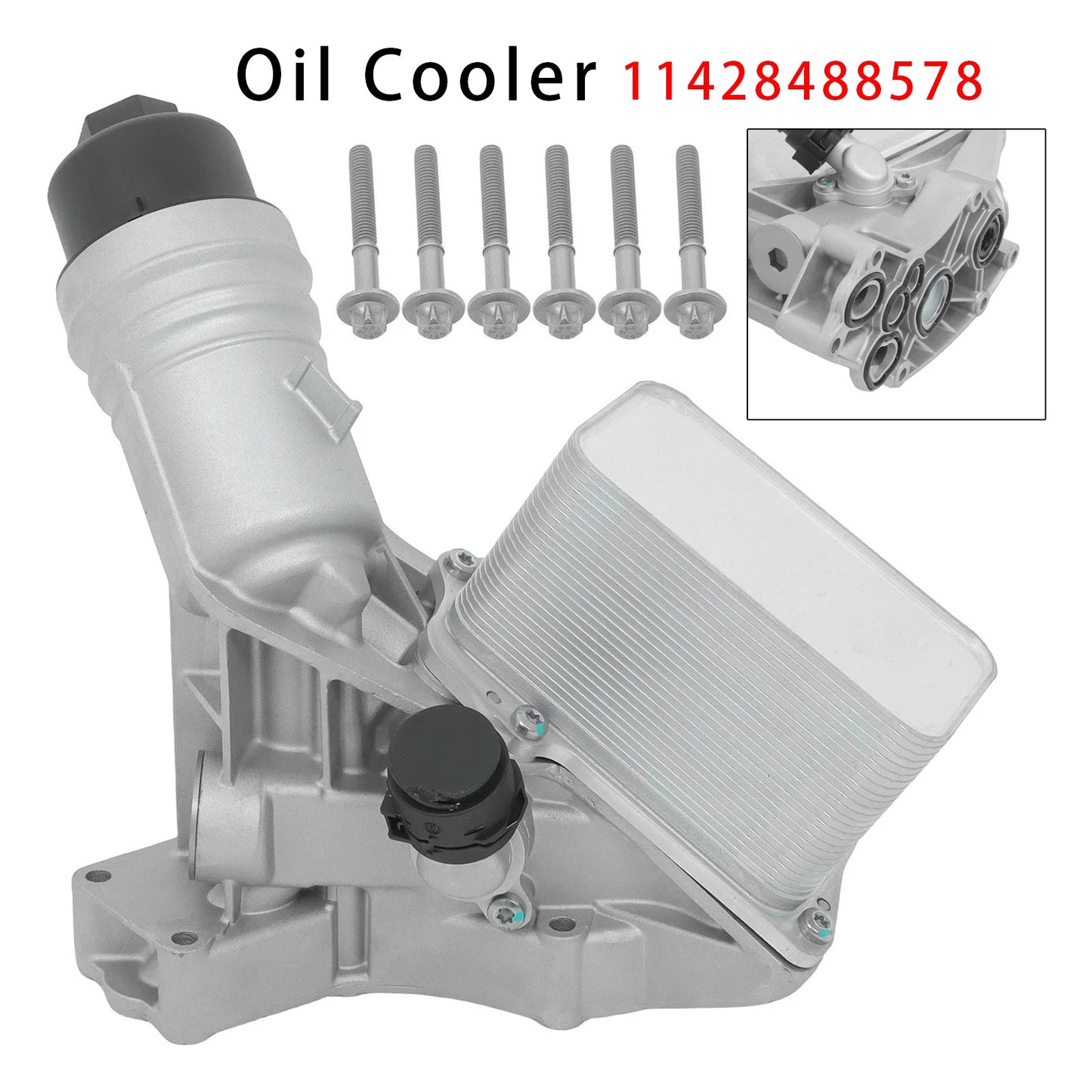 2016-2020 For BMW 5 Series G30,F90 540i xDrive 3.0L Saloon Oil Cooler 11428583895AL