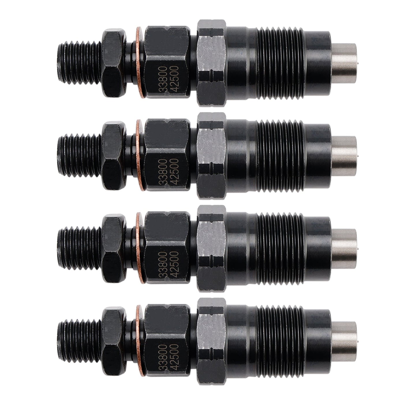 Hyundai D4BH D4BF Pickup H100 Minivan H1 4PCS Fuel Injector 33800-42500