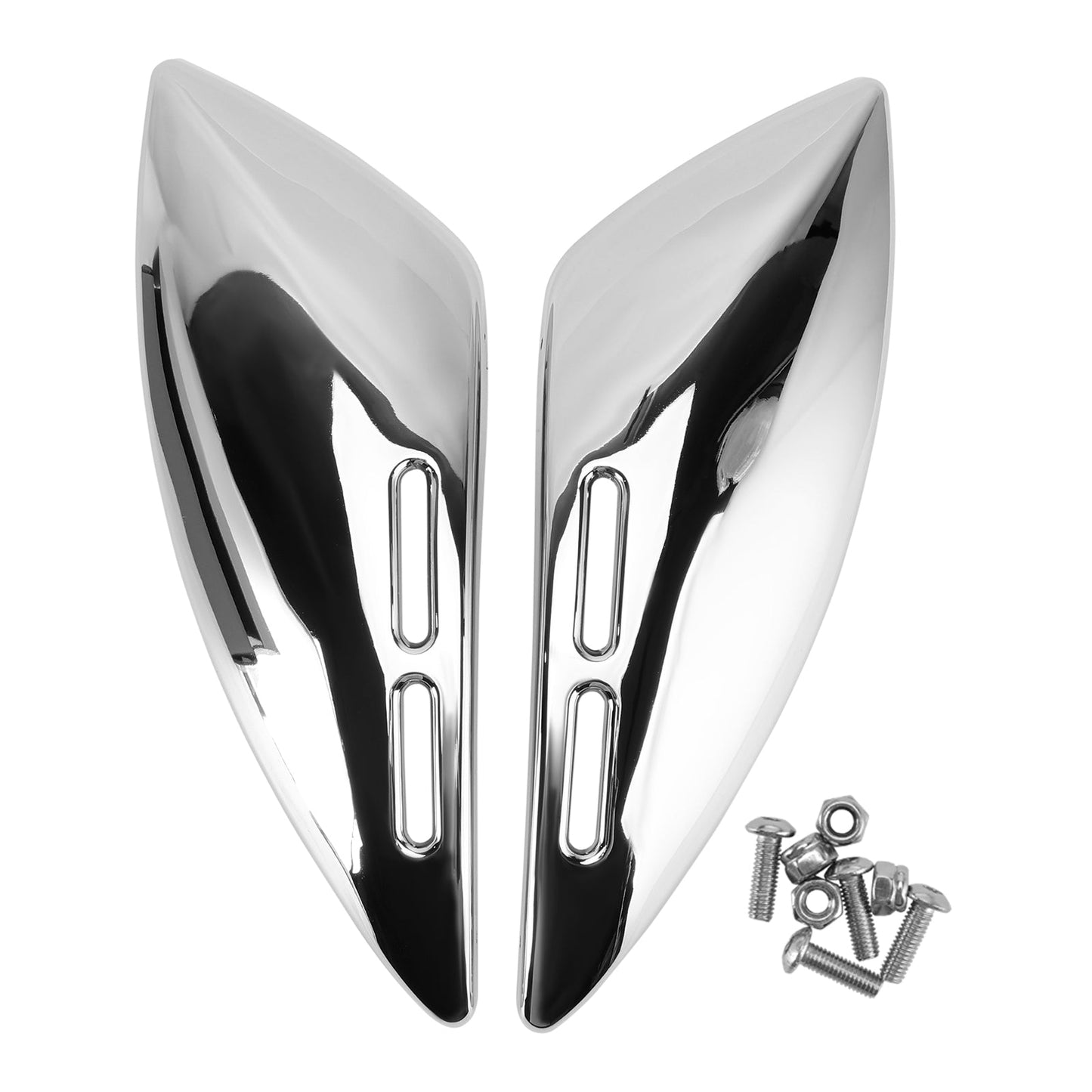 2018-2024 Kawasaki Z900RS Gas Tank Side Cover Panel Fairing Cowl Chrome