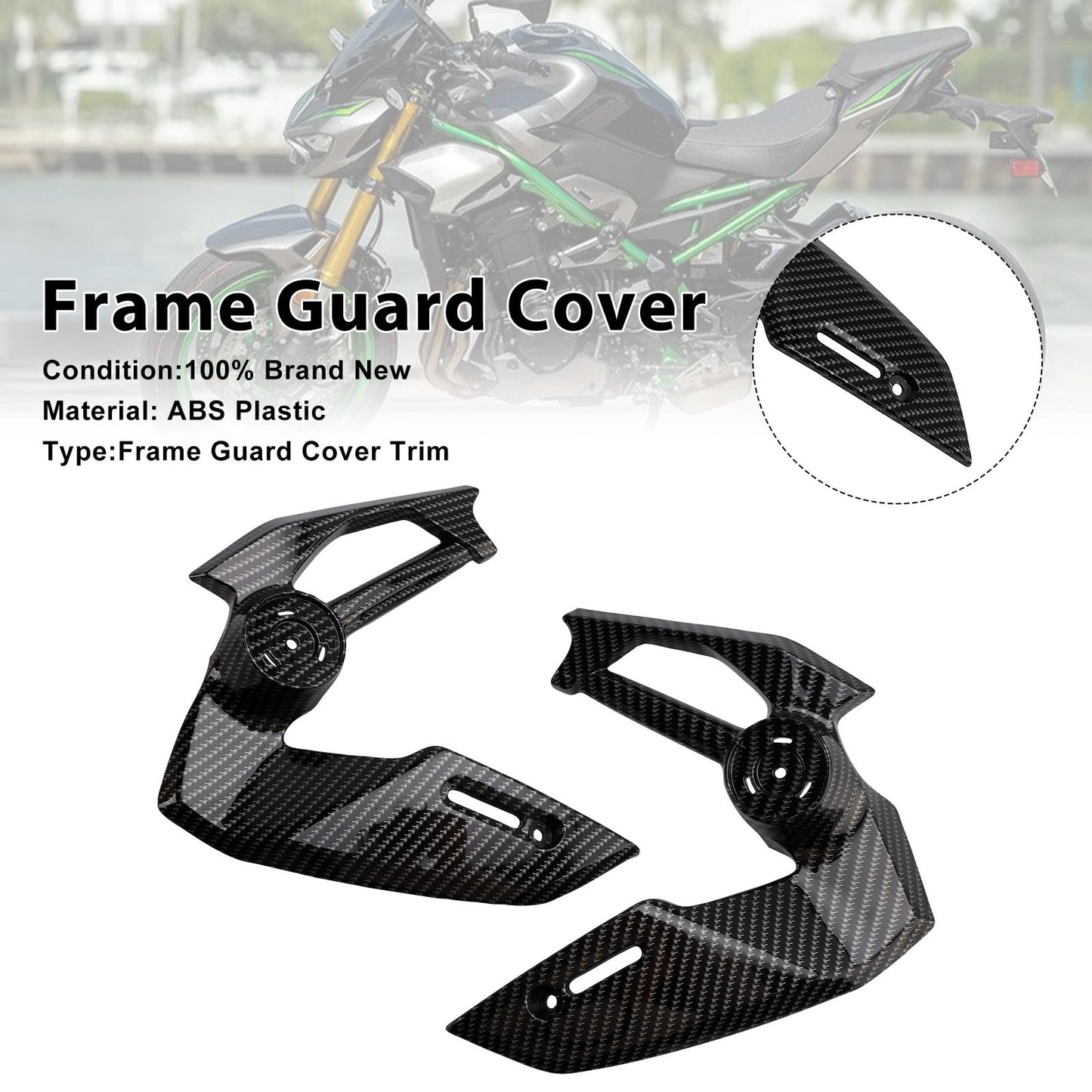 2025-2026 Kawasaki Z900 Frame Side Cover Guard Fairing