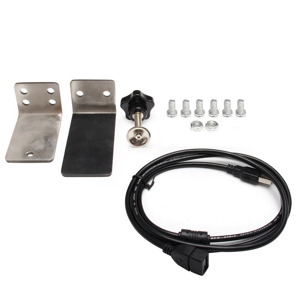 14Bit PS4/PS5 USB Handbrake Kits for Racing Games Steering Wheel Stand G29 Black