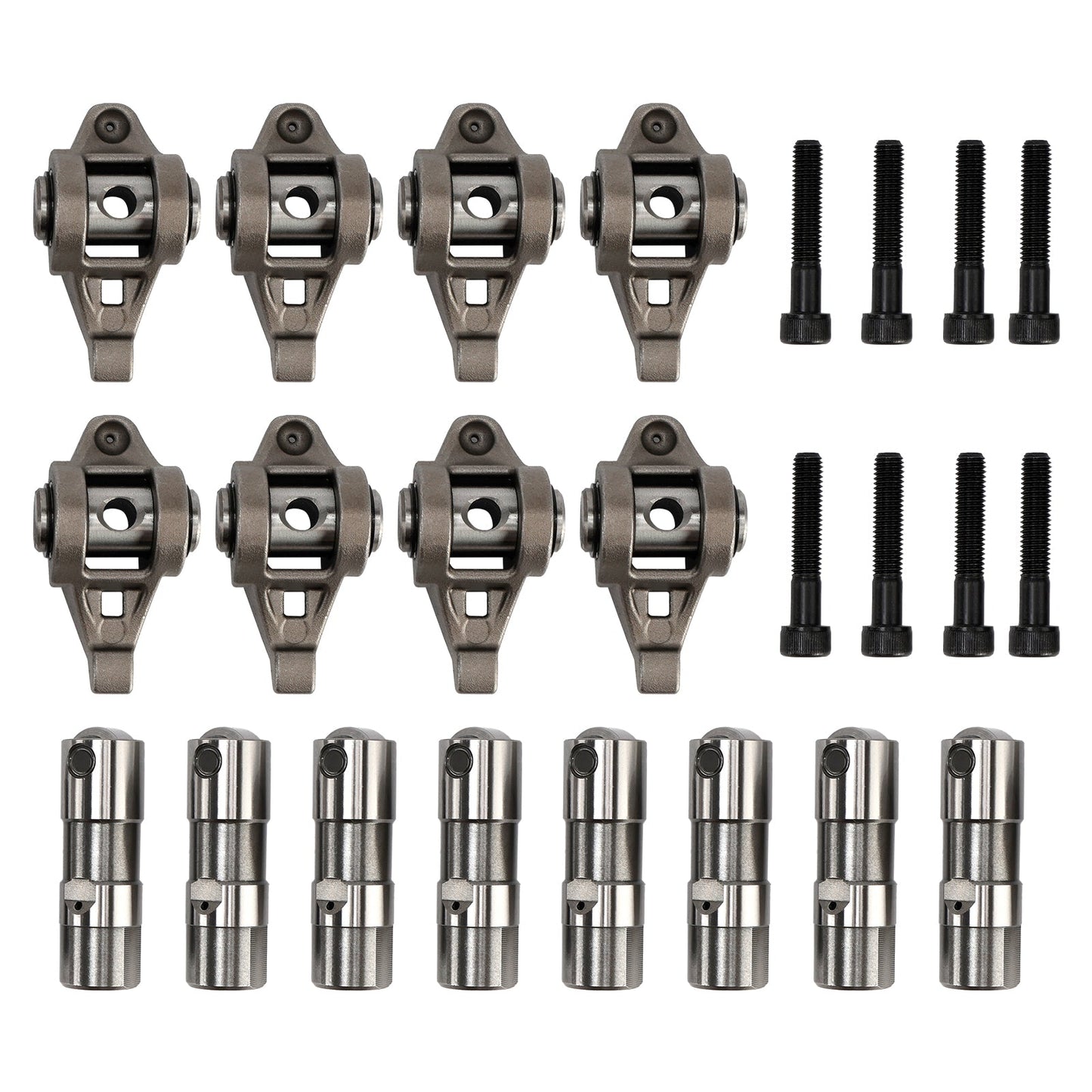 Rocker Arms with Bolts & Valve Lifter Kit 10214664 MR-1341 JB-2079 for GMC