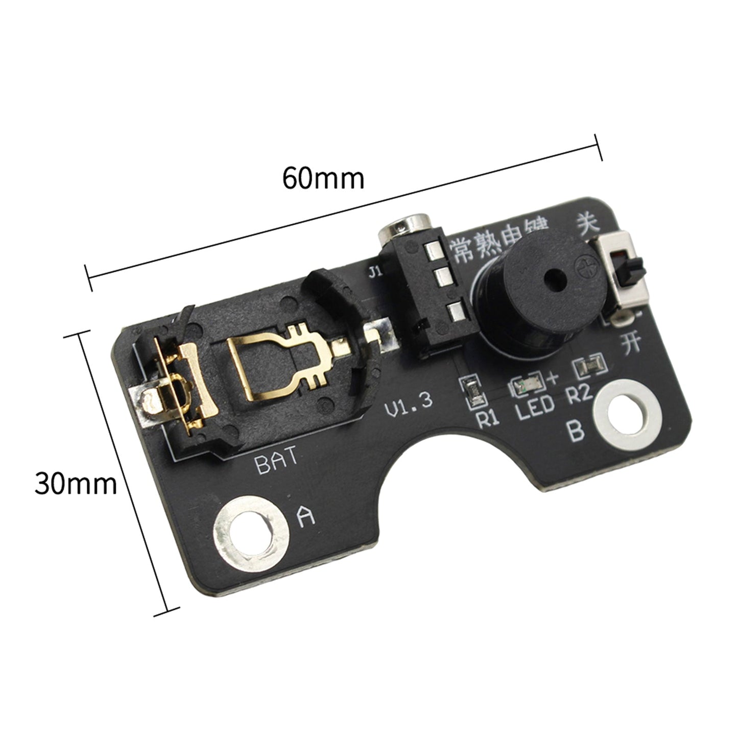 Morse Code CW Transmission Trainer Key Sound Light Circuit Board For Manual Key