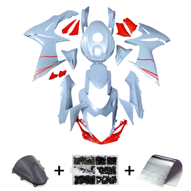 Injection Fairing Kit Bodywork Plastic ABS For Suzuki GSXR 600/750 2011-2025 K11