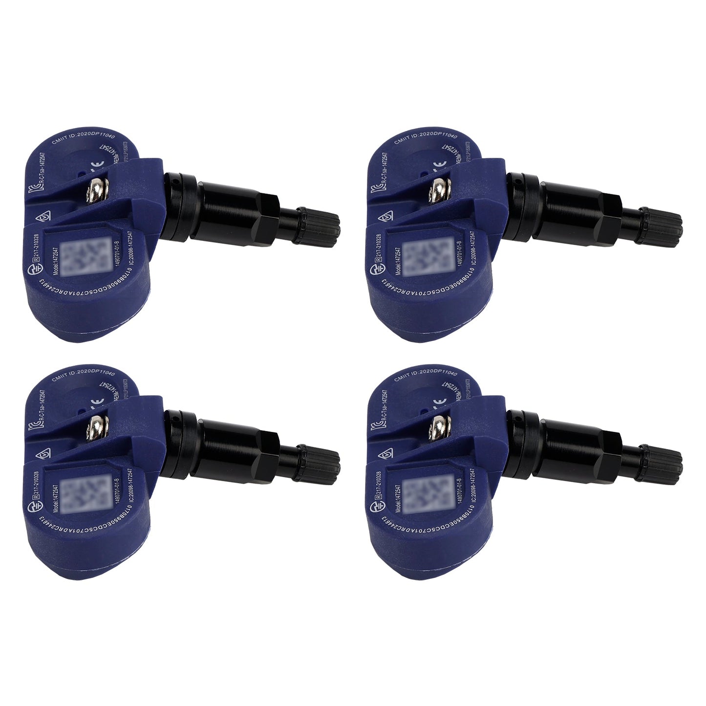2021-2024 Tesla Model 3 / S / X / Y 4Pcs Bluetooth TPMS Tire Pressure Sensor