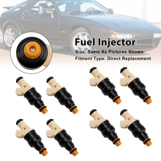 0280150730 For Porsche 928 5.0 l V8 1987–1991 8PCS Fuel Injector 852-12134