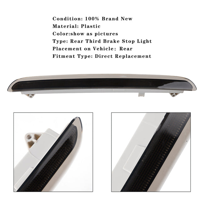 2004-2013 AUDI A3 S3 RS3 8P Sportback Rear Third 3RD Brake Stop Light BLK