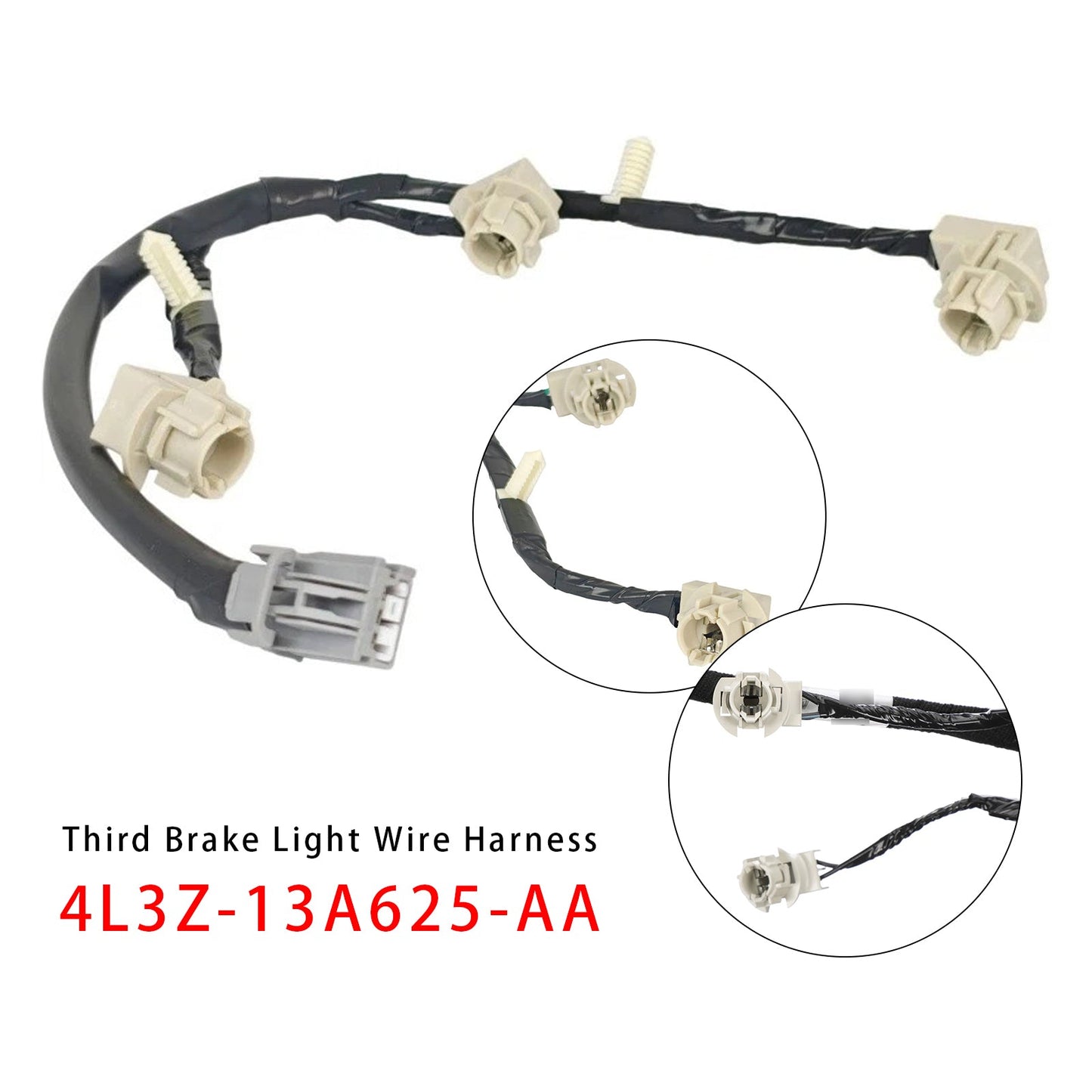 3rd Third Brake Light Wire Harness For Ford F150 Explorer Sport Trac 2004-2010