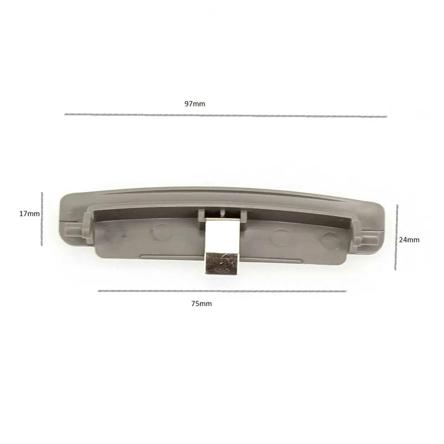 2005-2011 Audi A6 C6 Gray Console Center Armrest Lid Latch 4F0864245