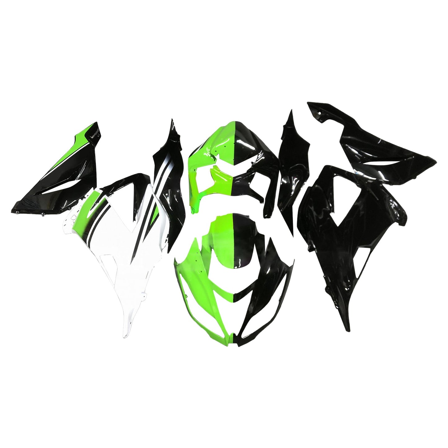 Injection Fairing Kit Bodywork Plastic ABS fit For Kawasaki ZX6R 636 2013-2018