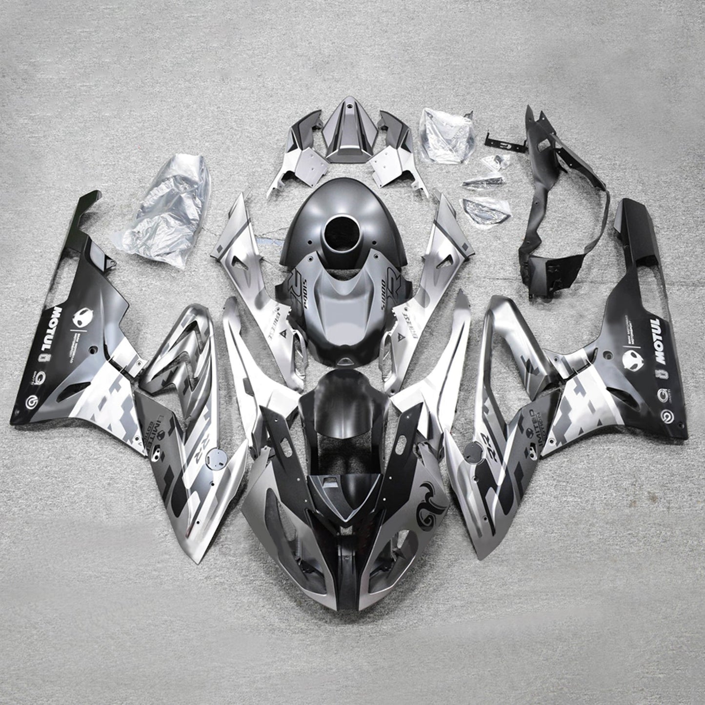 2017-2018 BMW S1000RR Injection Fairing Kit Bodywork Plastic ABS