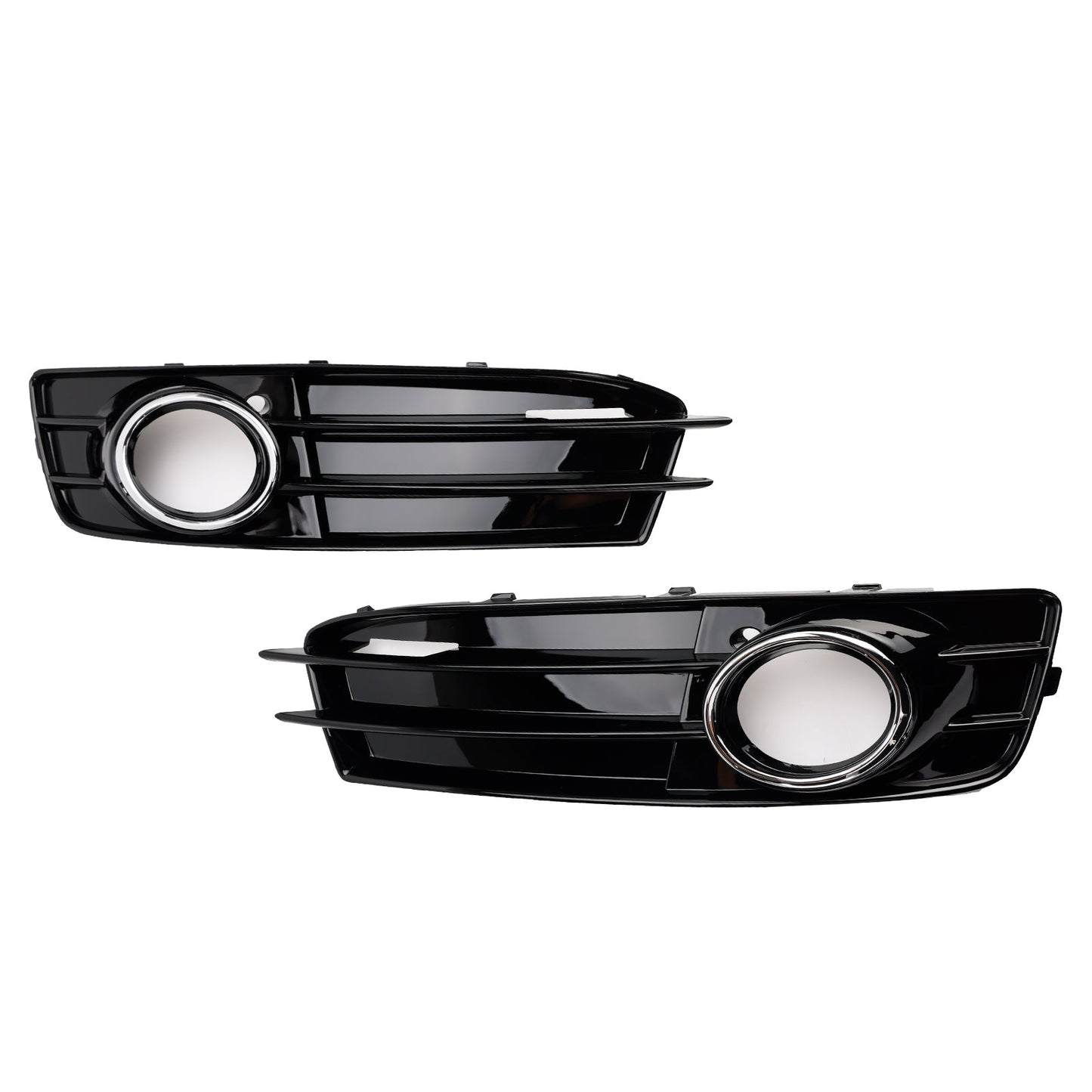 2009-2012 Audi A3 S-Line S3 Front Lower Bumper Grille Fog Light Cover 8P0807682 8P0807681