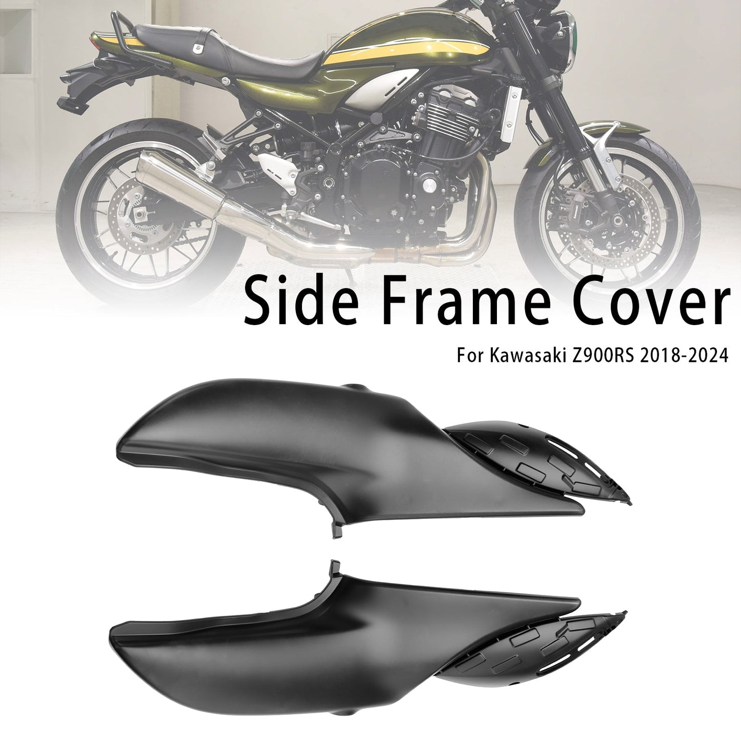 2018-2024 Kawasaki Z900RS Side Frame Panel Protector Fairings Cover