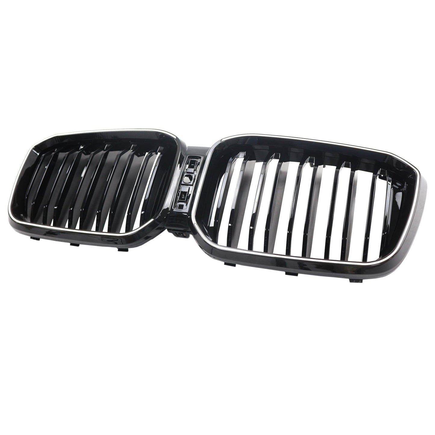 2022-2025 BMW X3 G01 X4 G02 Double Slat Glossy Black Bumper Kidney Grille