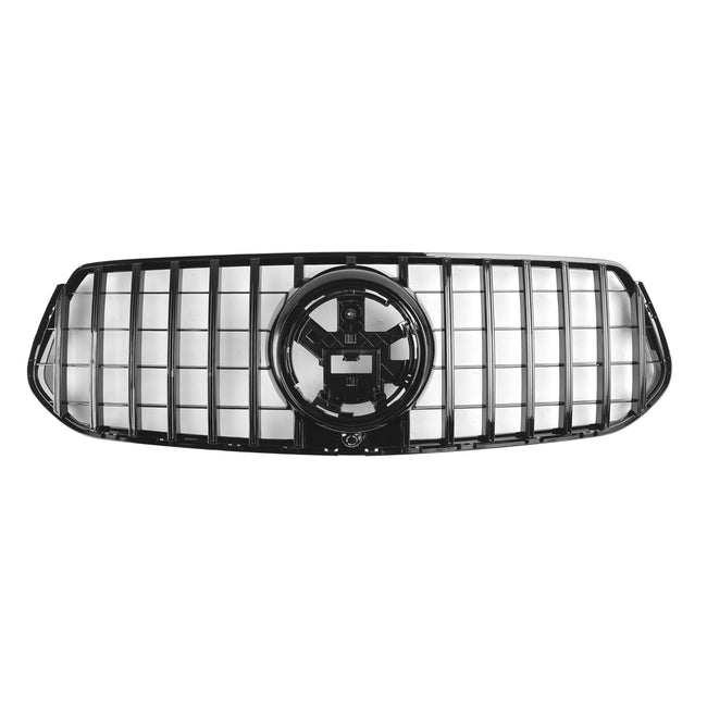 Gloss Black Front Grille Grill Fit Mercedes Benz Gle W167 C167 V167 2020-2023