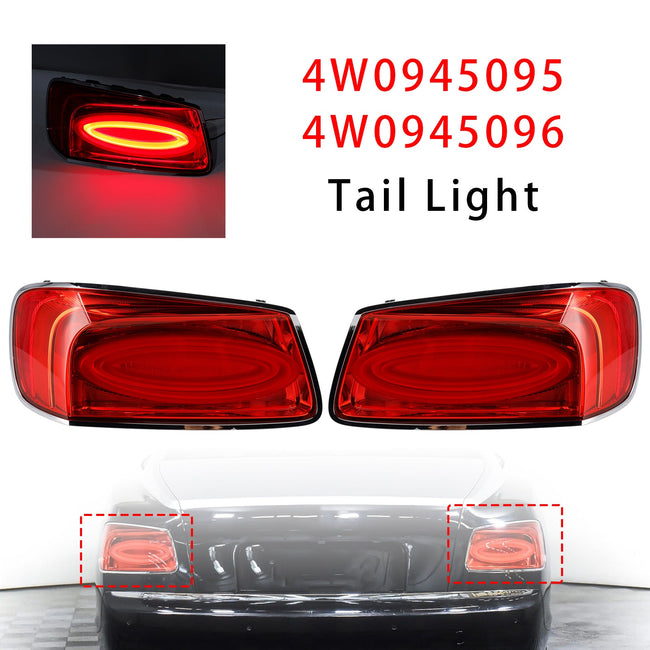 2013-2019 For Bentley Flying Spur 4.0L 6.0L Left+Right Tail Light 4W0945095 96