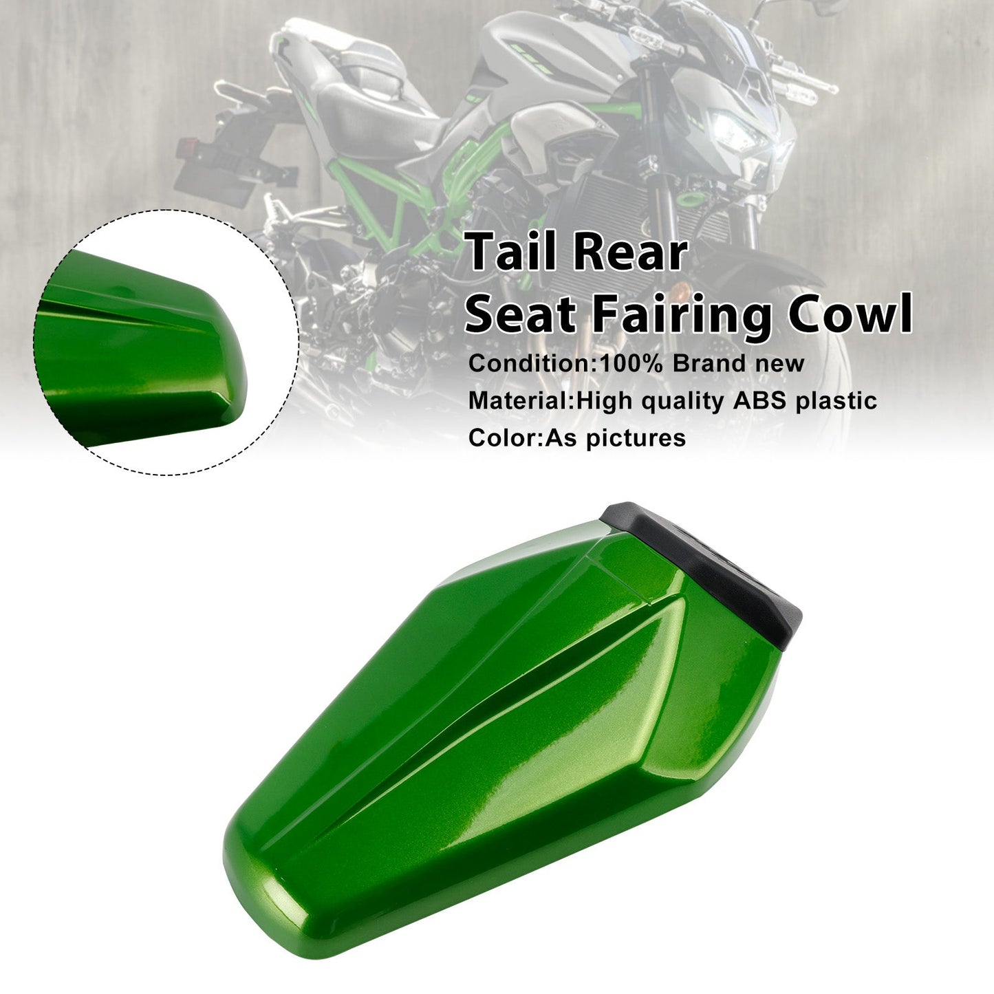 2025-2026 Kawasaki Z900 Z900SE Tail Rear Seat Fairing Cowl