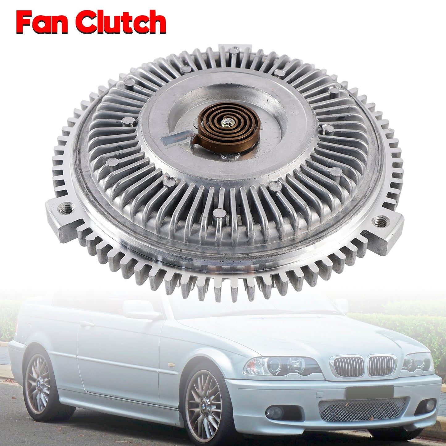 2000-2006 BMW M3 E46 I6 3.2L Petrol Radiator Cooling Fan Clutch 11521719269 11521719046