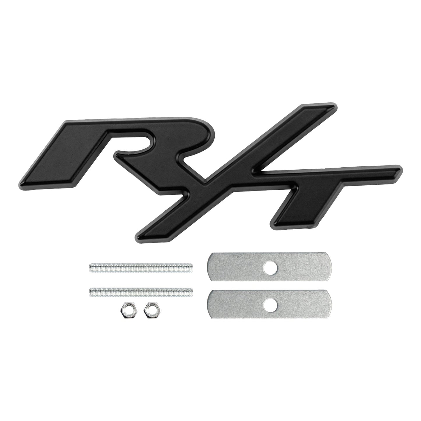 R/T Front Grille Emblem Decal Badge for Dodge Charger Challenger Black