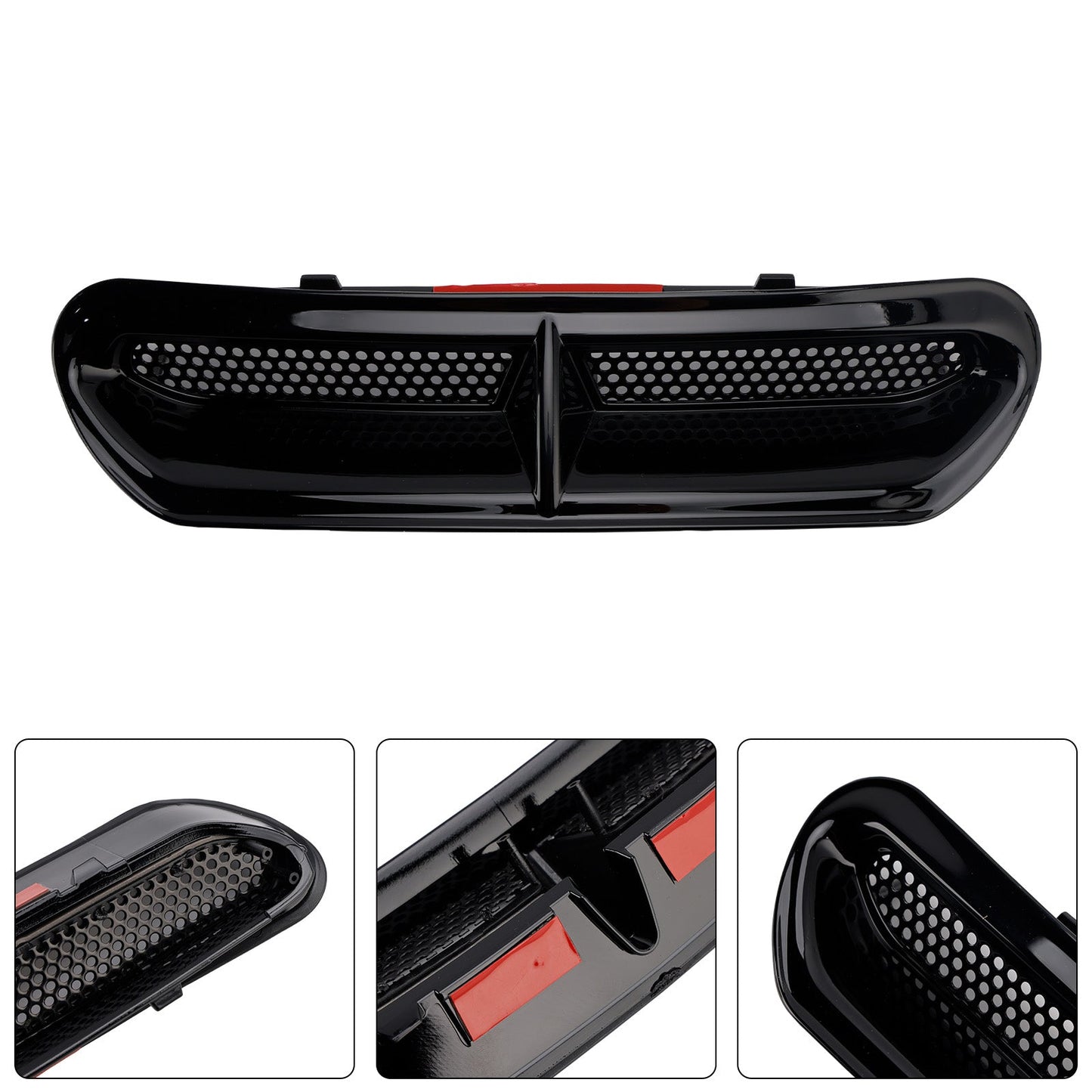 Front Fairing Air Vent Trim For Touring Street Glide Electra Glide 2014-2024