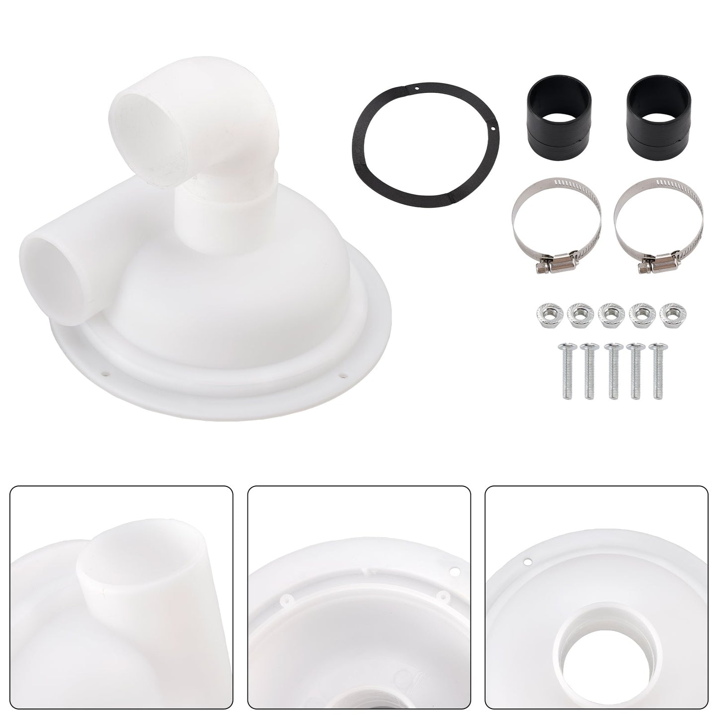 Dust Cyclone Separator Cover Attachment Chipboard Vacuum Cleaner Parts Plaster Vacuum Dust Separator Vacuum Cleaner Accessory