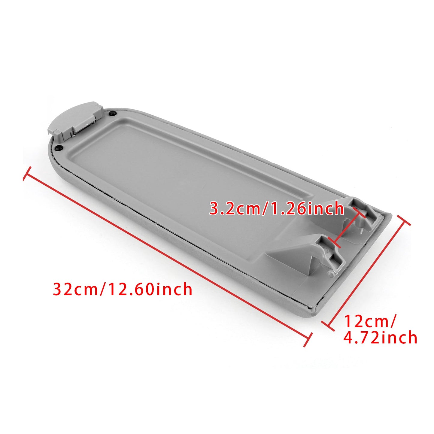 Gray Leather Armrest Centre Console Lid For VW MK4 Jetta Bora Golf 18D867173