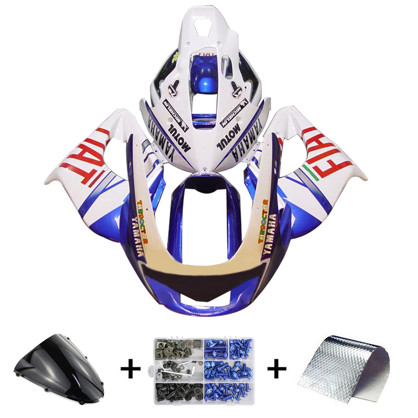 1997-2007 Yamaha YZF1000R Thunderace Injection Fairing Kit Bodywork ABS