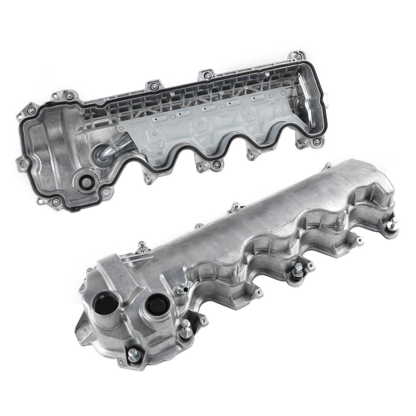 L+R Engine Valve Cover w/Gasket 9L1Z6582C 9L1Z6582D For Ford Expedition F150