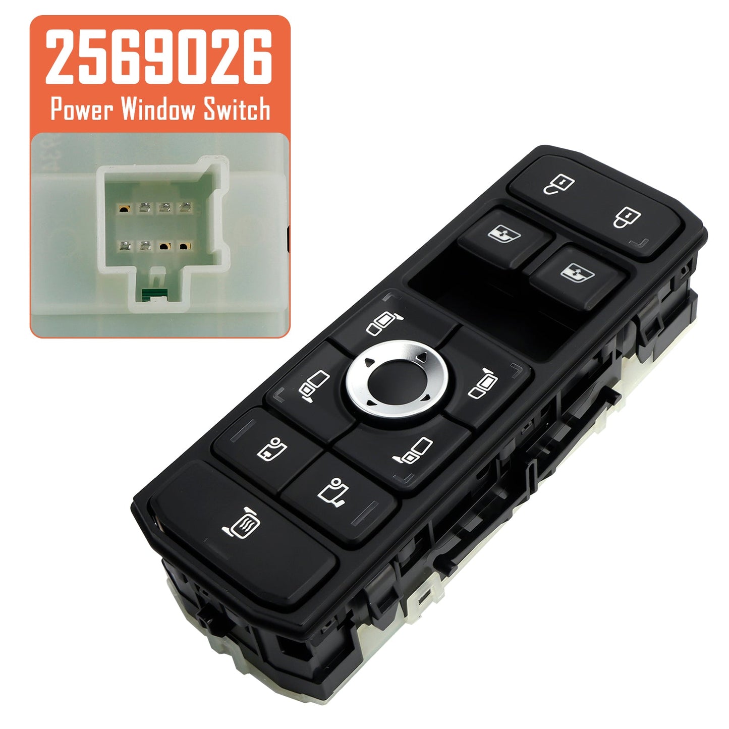 2016-on For SCANIA R II Power Window Switch Front Passenger 2398124