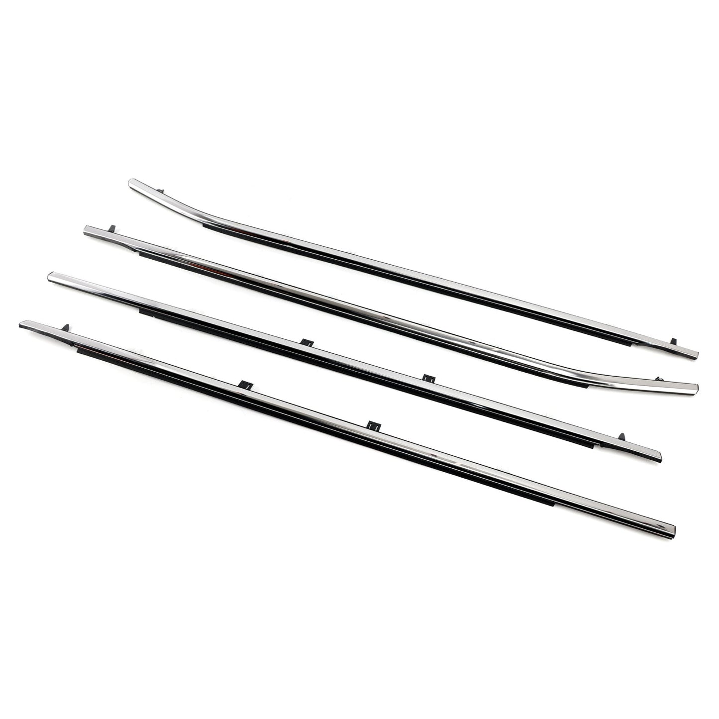 2011-2017 For Odyssey 4PCS Weatherstrips Seal 72410-TK8-A11 Door Belt Molding