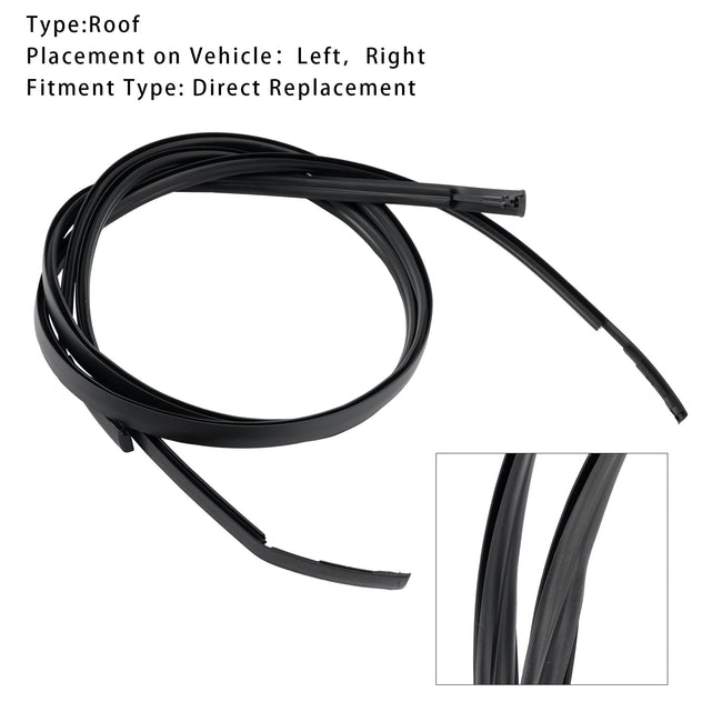 2012-2018 Nissan Versa 2PCS Moulding-Roof Drip 73852-3AW0A,73853-3AW0A