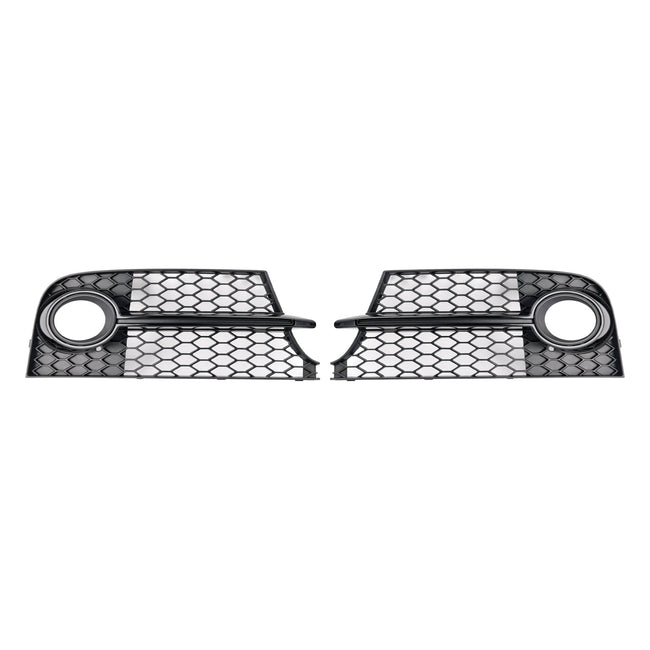 2011-2014 Audi TT MK2 S-Line TTS Honeycomb Front Bumper Fog Light Grille