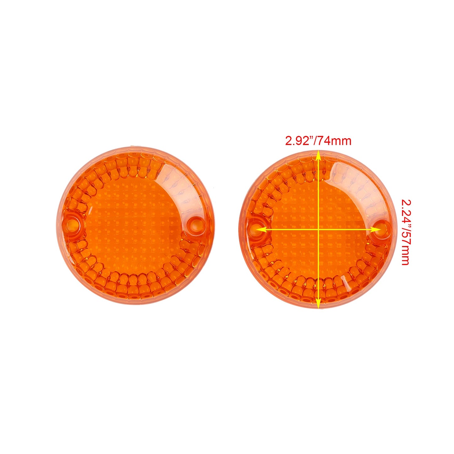 Front/Rear Turn Signals Lens Cover For Yamaha XVS 950 SPEC BOLT 2013-up