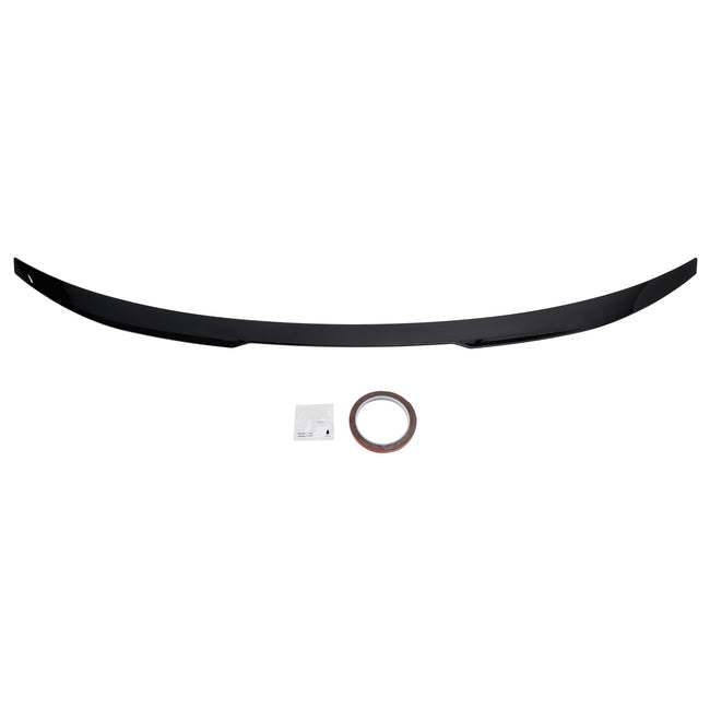 2020-ON BMW 4 Series G22 Coupe Model Gloss Black Rear Boot Spoiler